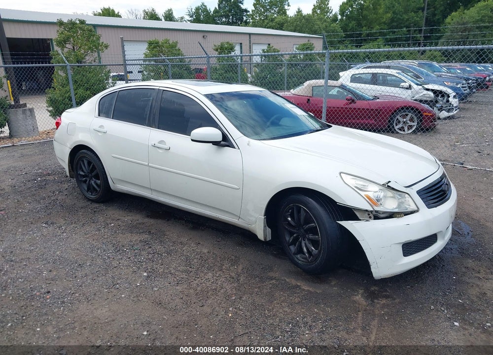 2008 INFINITI G35X VIN: JNKBV61F18M275055