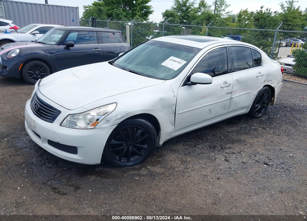 2008 INFINITI G35X VIN: JNKBV61F18M275055