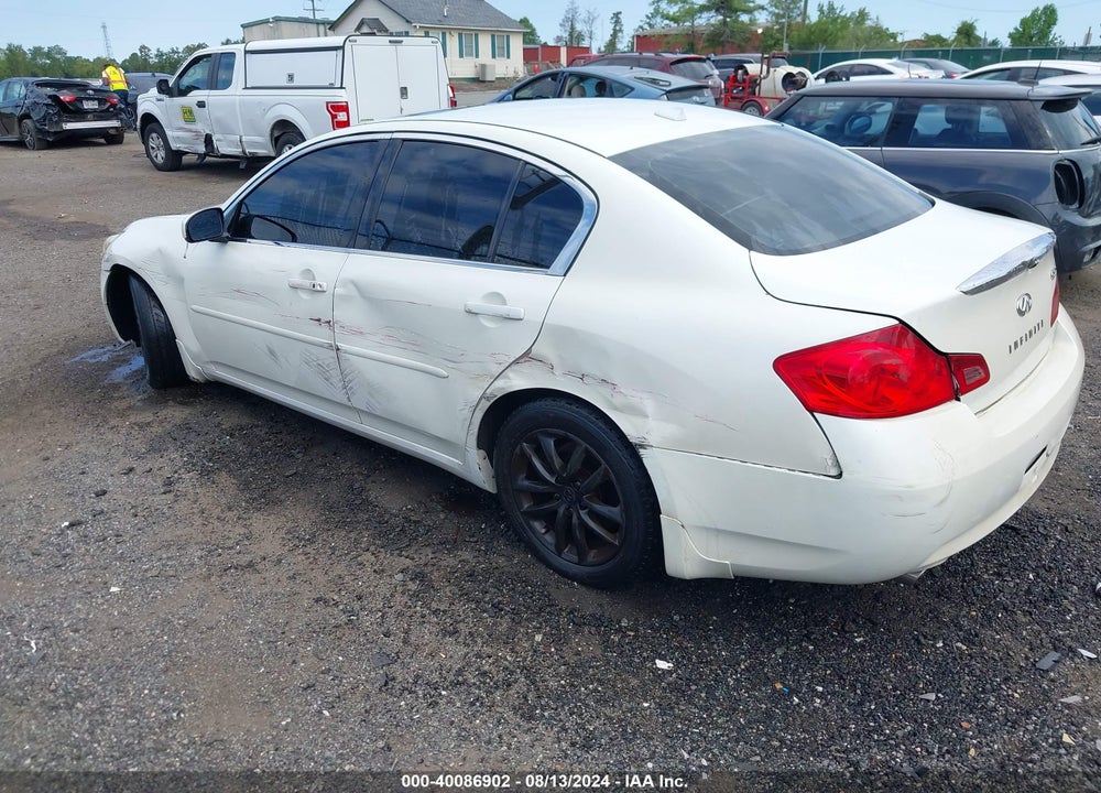 2008 INFINITI G35X VIN: JNKBV61F18M275055
