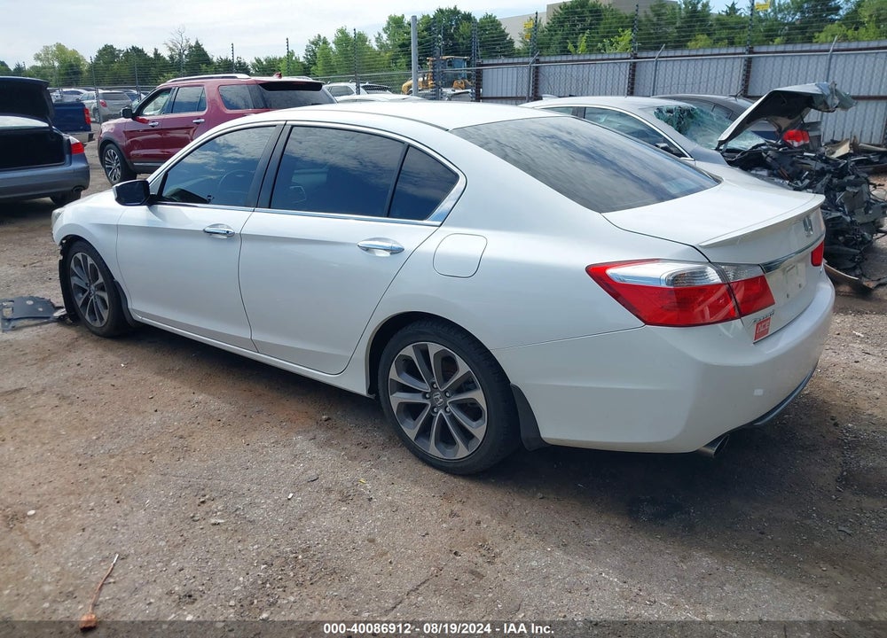2015 HONDA ACCORD SPORT VIN: 1HGCR2F5XFA210028