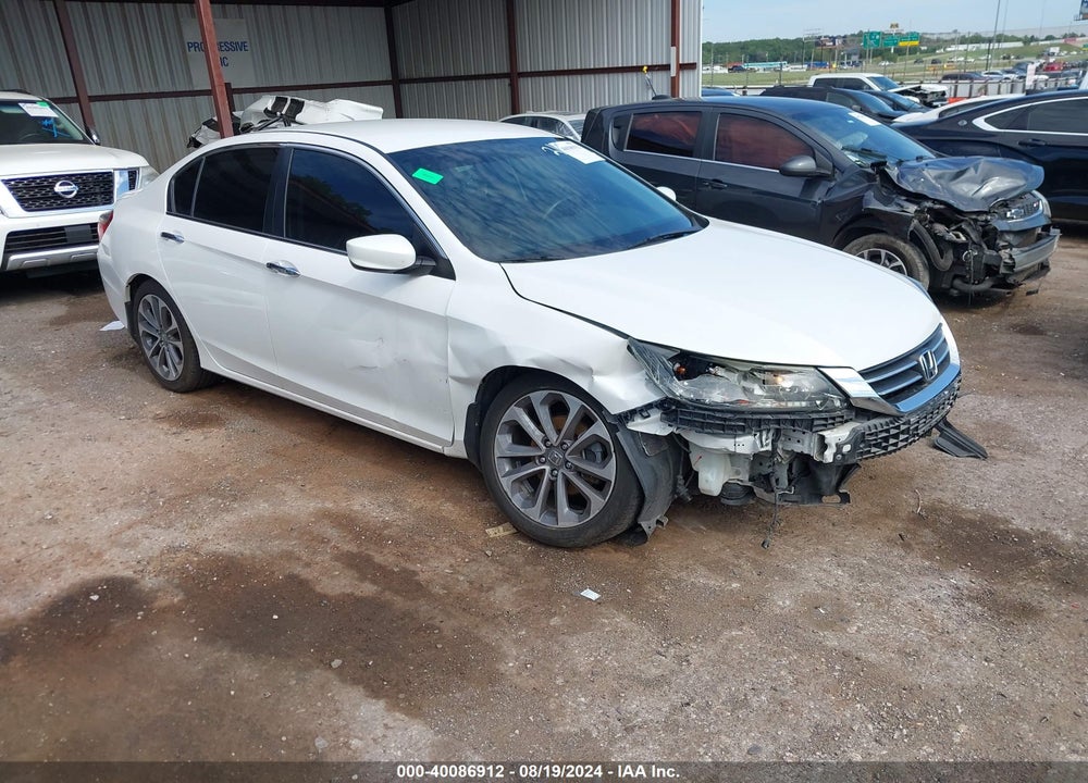 2015 HONDA ACCORD SPORT VIN: 1HGCR2F5XFA210028