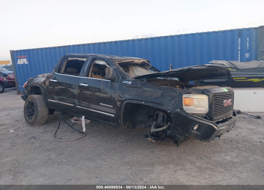 2014 GMC SIERRA 1500 SLT VIN: 3GTU2VEC5EG336614