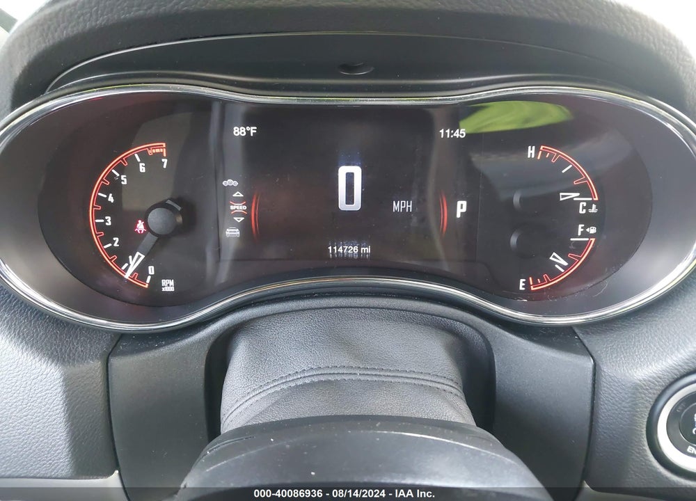 2016 DODGE DURANGO LIMITED VIN: 1C4RDHDG6GC361744