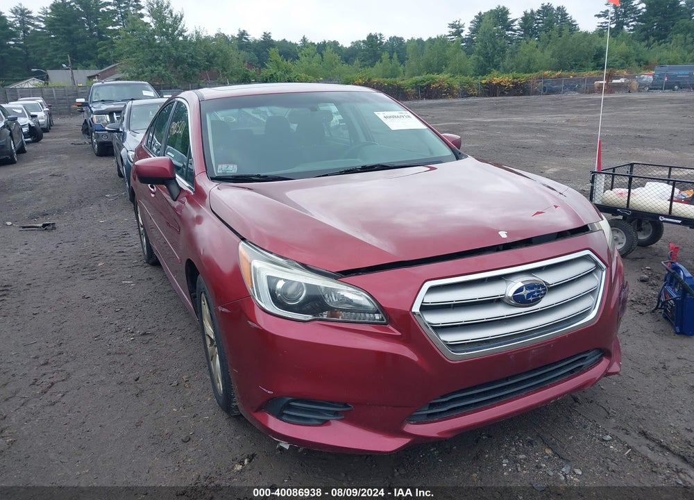 2016 SUBARU LEGACY 2.5I PREMIUM VIN: 4S3BNAD67G3014629