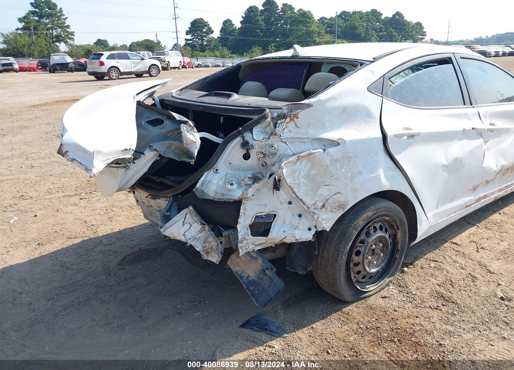 2013 HYUNDAI ELANTRA GLS VIN: 5NPDH4AE3DH178442