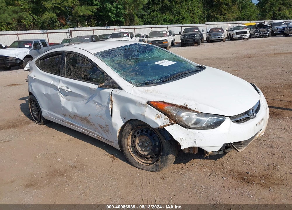 2013 HYUNDAI ELANTRA GLS VIN: 5NPDH4AE3DH178442