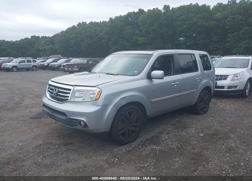 2014 HONDA PILOT EX-L VIN: 5FNYF4H56EB056901