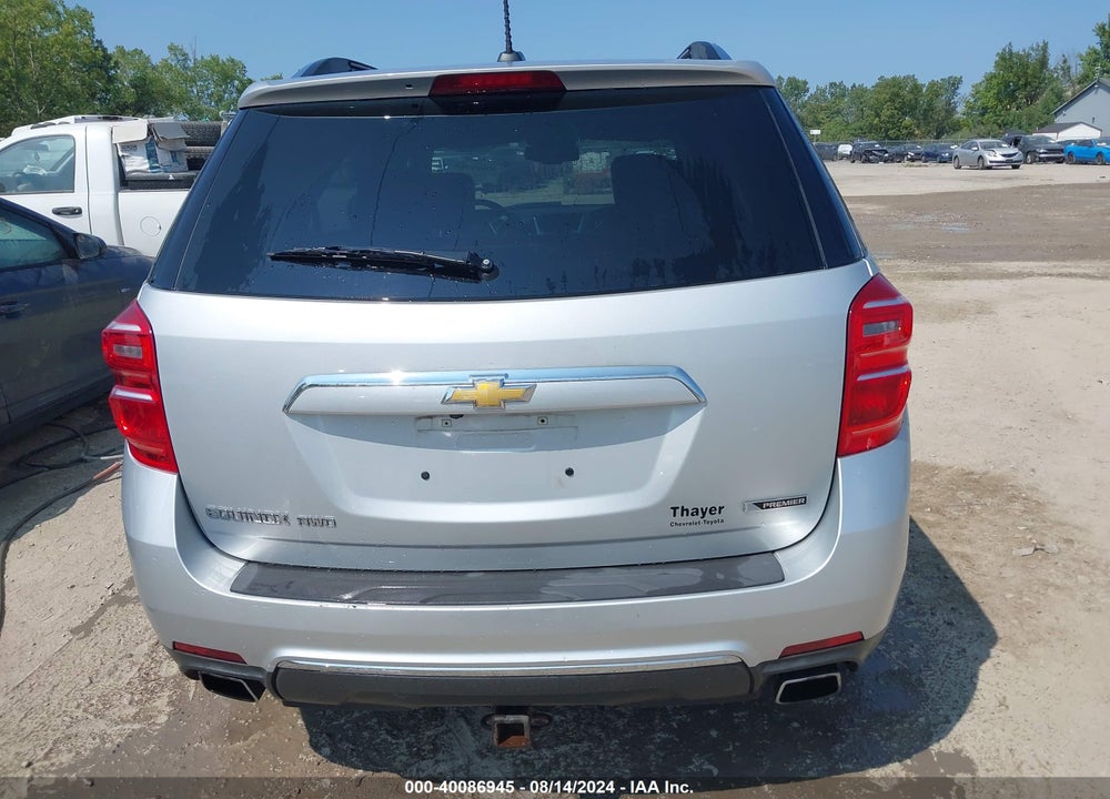 2017 CHEVROLET EQUINOX PREMIER VIN: 2GNFLGE34H6194605