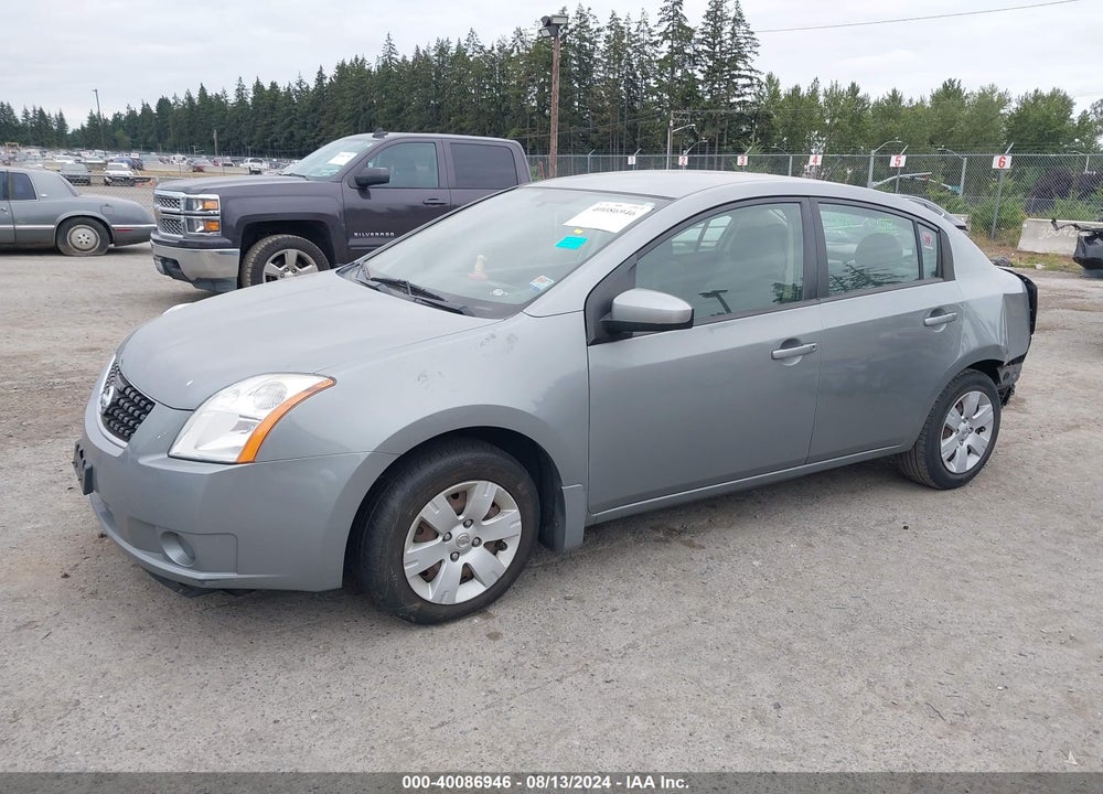 2008 NISSAN SENTRA 2.0 VIN: 3N1AB61E88L614338
