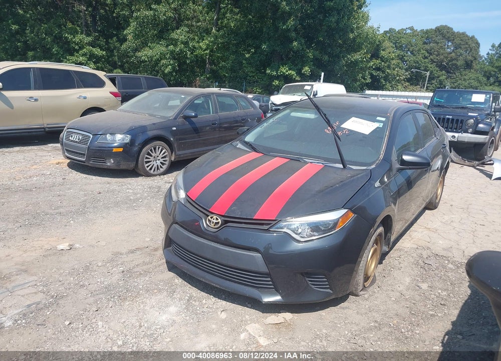 2016 TOYOTA COROLLA L VIN: 2T1BURHE0GC619876