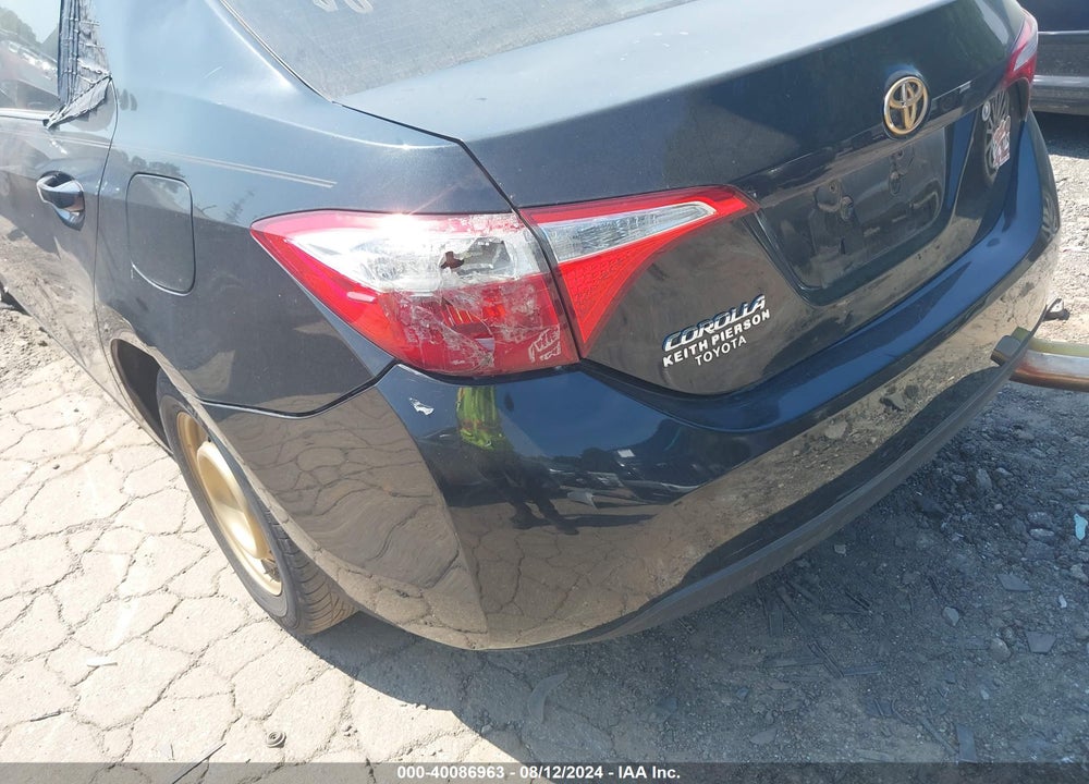 2016 TOYOTA COROLLA L VIN: 2T1BURHE0GC619876