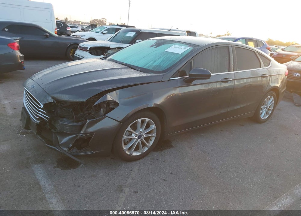 2019 FORD FUSION SE VIN: 3FA6P0HD1KR216039