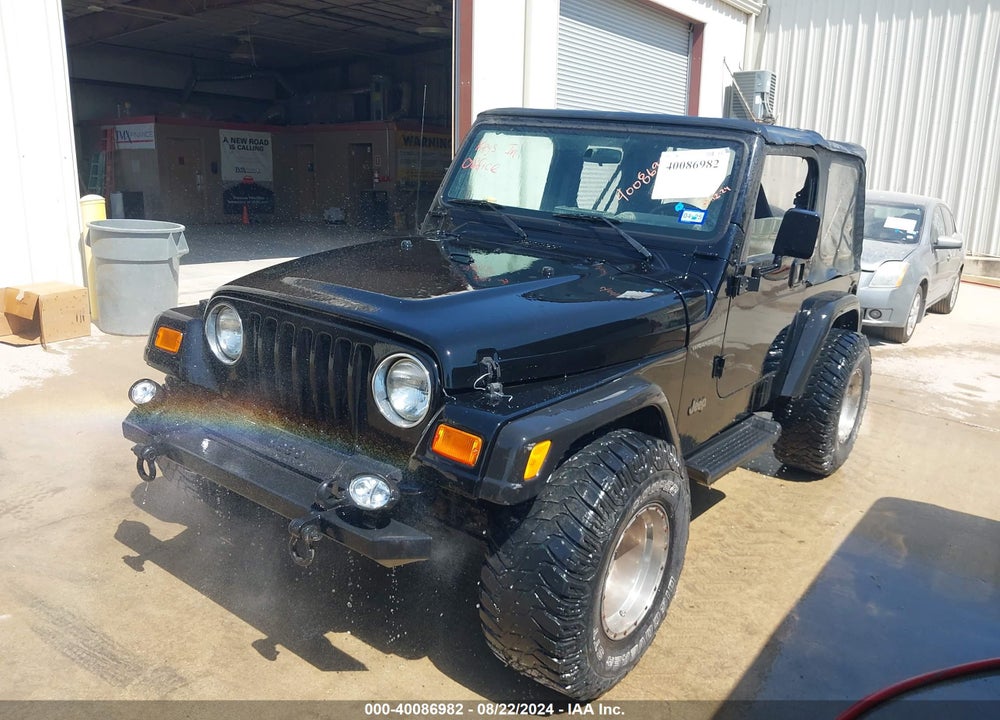2002 JEEP WRANGLER SPORT VIN: 1J4FA49S22P701050