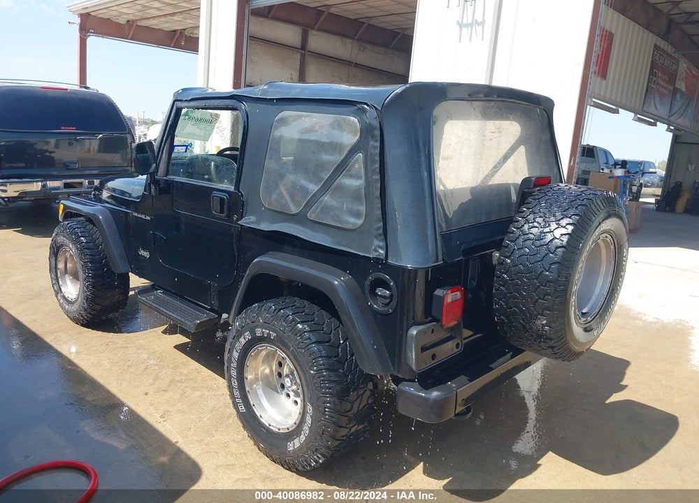 2002 JEEP WRANGLER SPORT VIN: 1J4FA49S22P701050