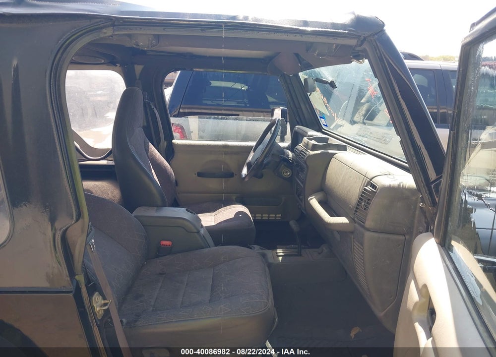 2002 JEEP WRANGLER SPORT VIN: 1J4FA49S22P701050