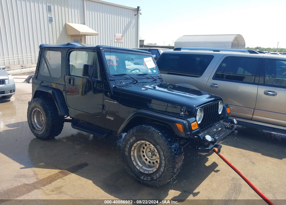 2002 JEEP WRANGLER SPORT VIN: 1J4FA49S22P701050