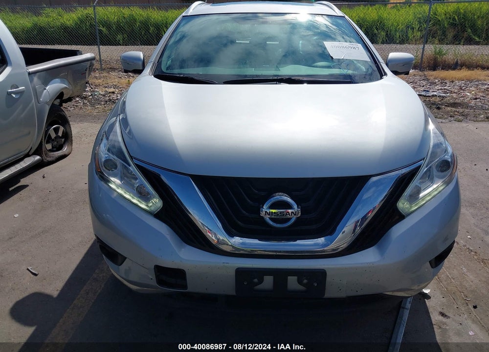 2015 NISSAN MURANO SL VIN: 5N1AZ2MHXFN233994