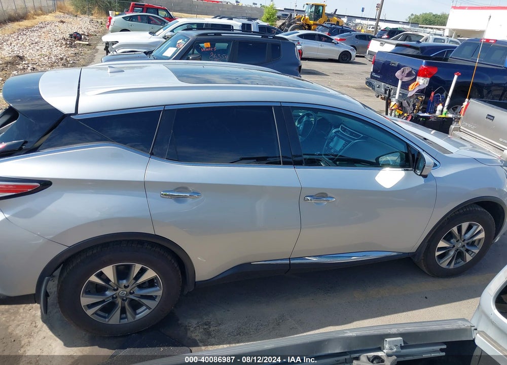 2015 NISSAN MURANO SL VIN: 5N1AZ2MHXFN233994