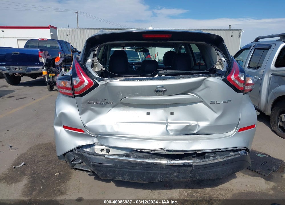 2015 NISSAN MURANO SL VIN: 5N1AZ2MHXFN233994