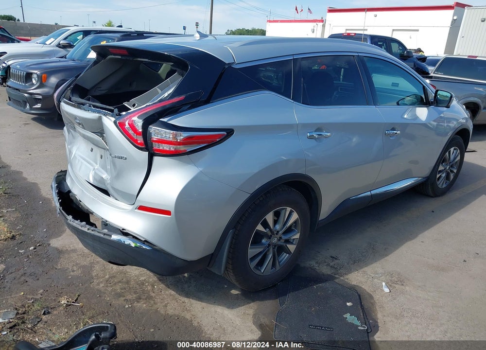 2015 NISSAN MURANO SL VIN: 5N1AZ2MHXFN233994