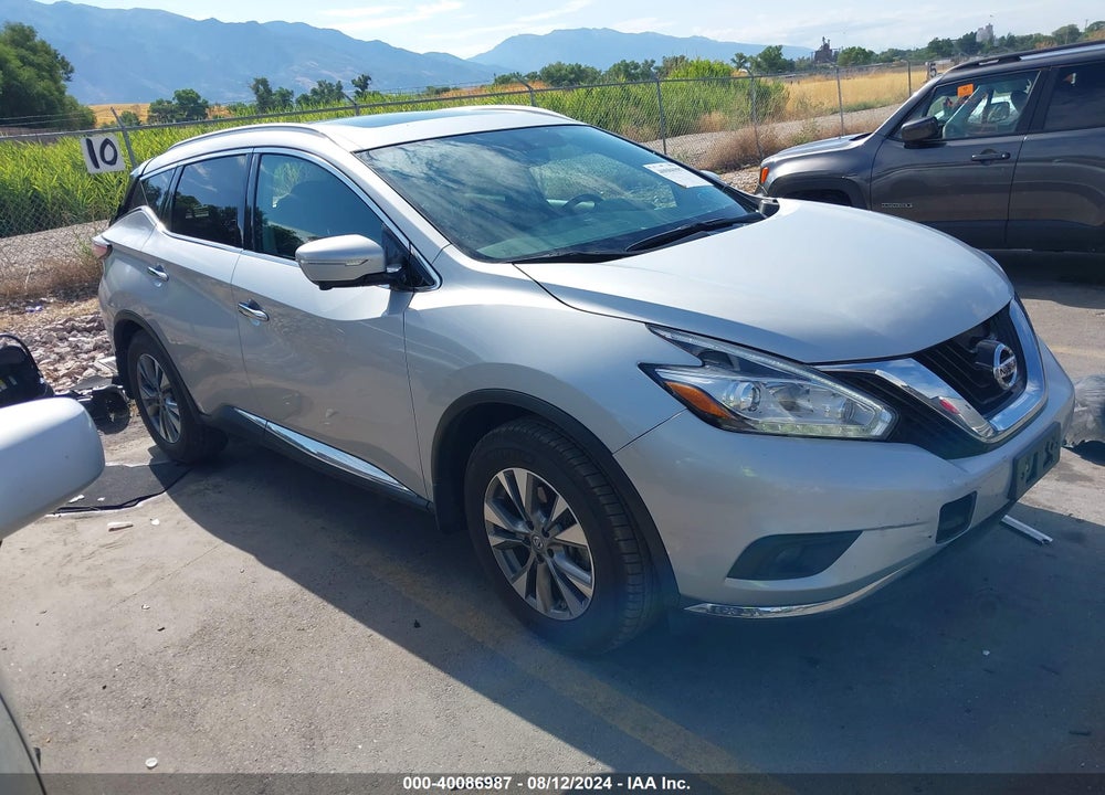 2015 NISSAN MURANO SL VIN: 5N1AZ2MHXFN233994