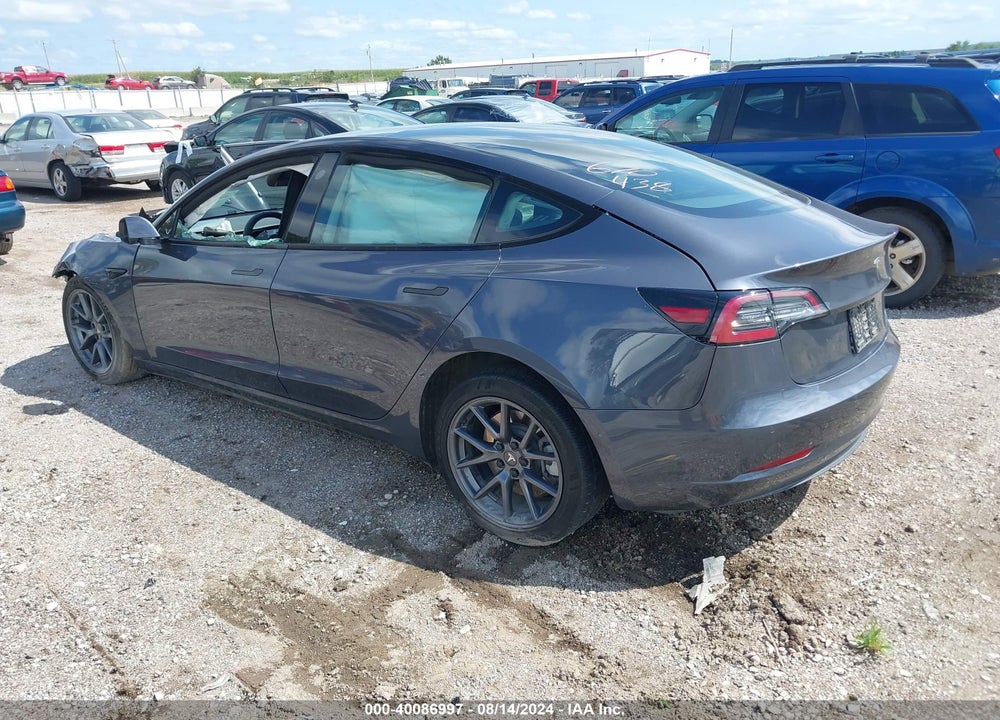2022 TESLA MODEL 3 REAR-WHEEL DRIVE VIN: 5YJ3E1EA9NF188774