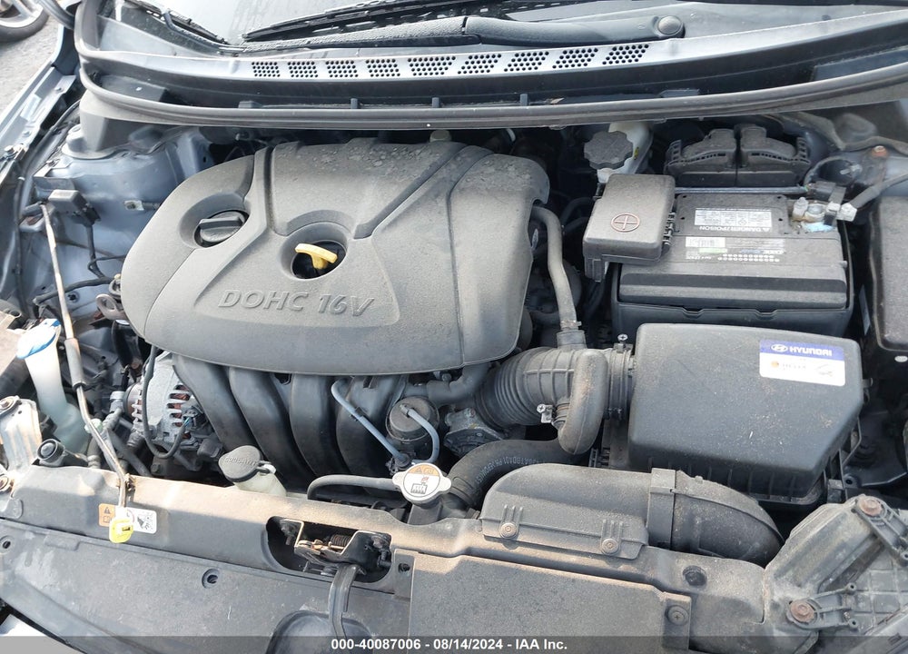 2013 HYUNDAI ELANTRA VIN: KMHDH6AE4DU008121