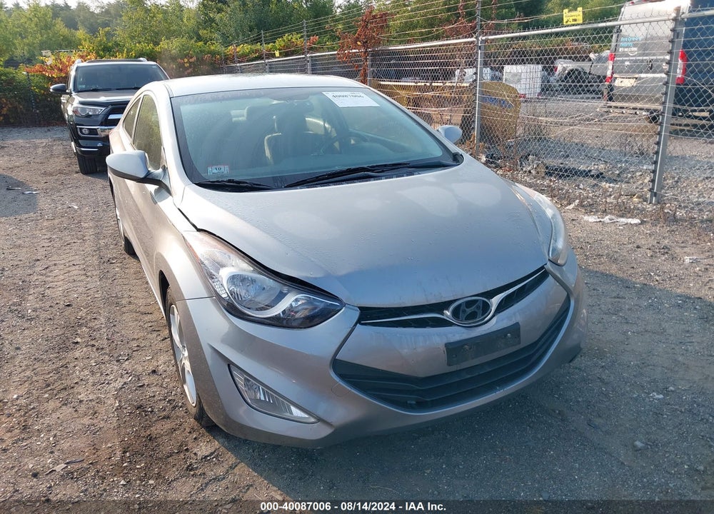 2013 HYUNDAI ELANTRA VIN: KMHDH6AE4DU008121