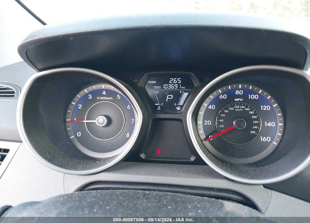 2013 HYUNDAI ELANTRA VIN: KMHDH6AE4DU008121