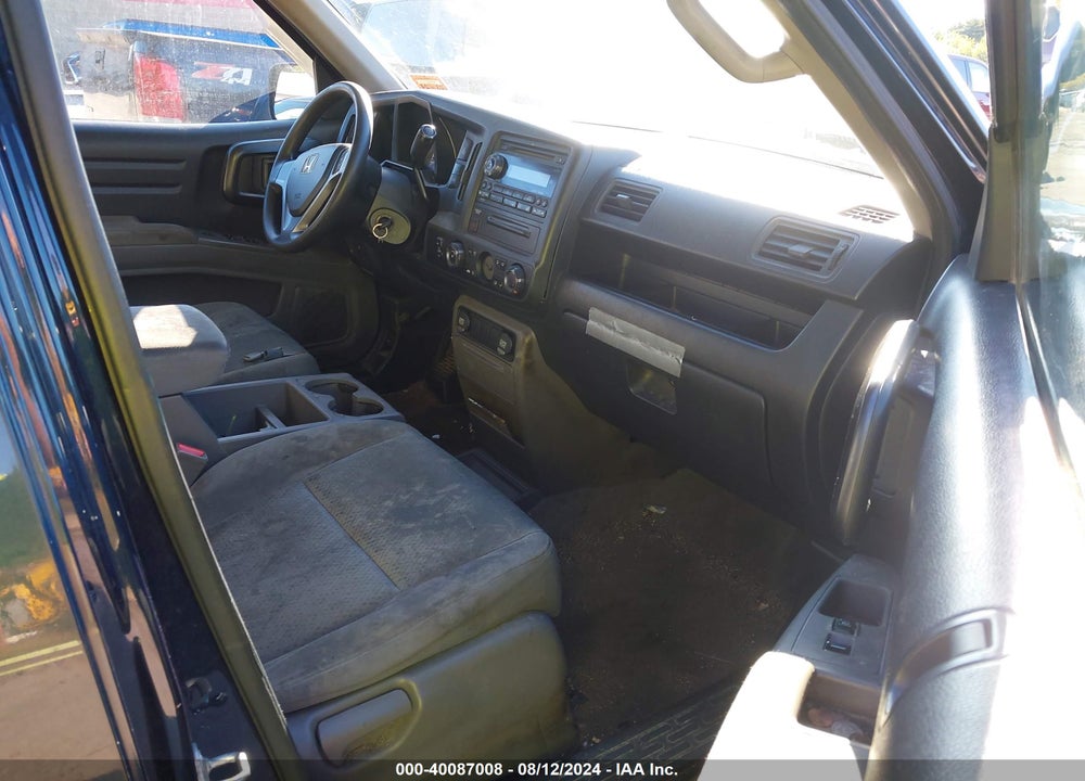 2009 HONDA RIDGELINE RT VIN: 2HJYK16219H502418