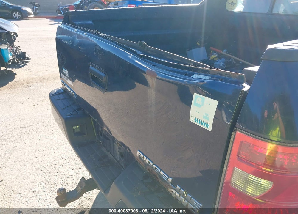 2009 HONDA RIDGELINE RT VIN: 2HJYK16219H502418