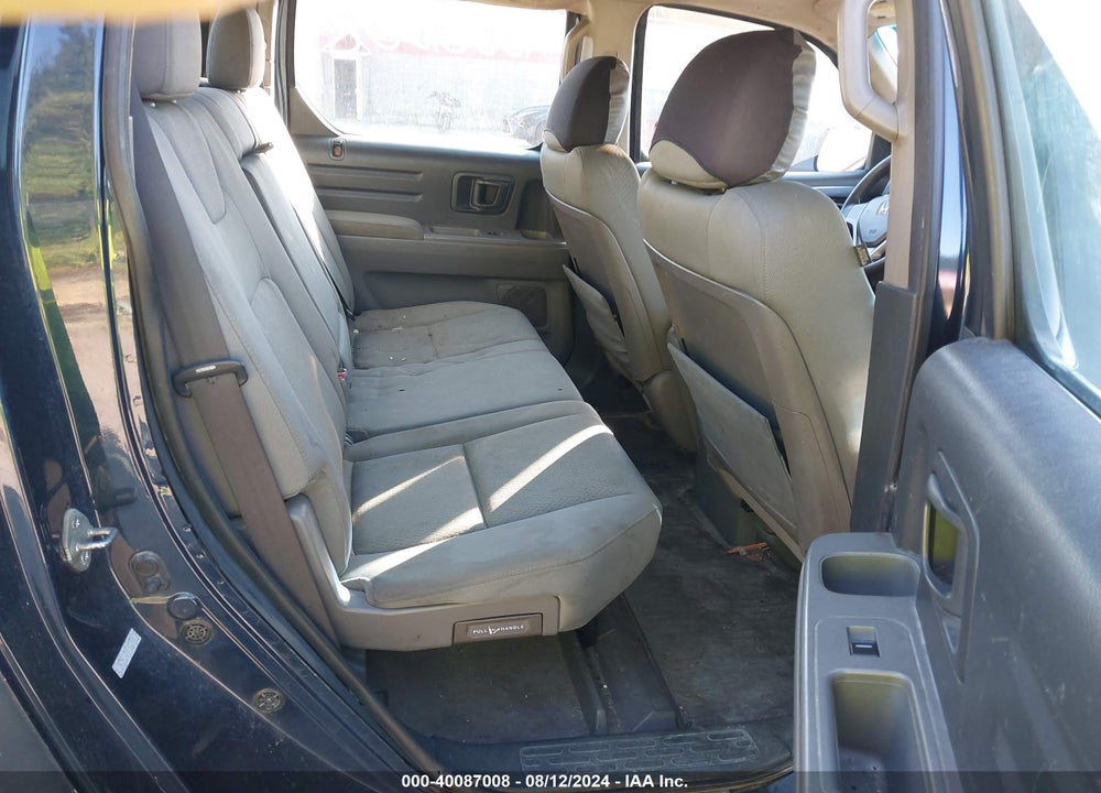 2009 HONDA RIDGELINE RT VIN: 2HJYK16219H502418