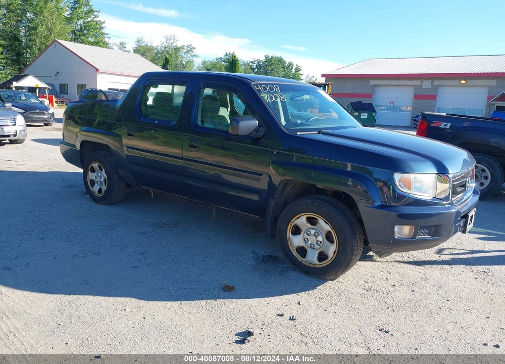 2009 HONDA RIDGELINE RT VIN: 2HJYK16219H502418