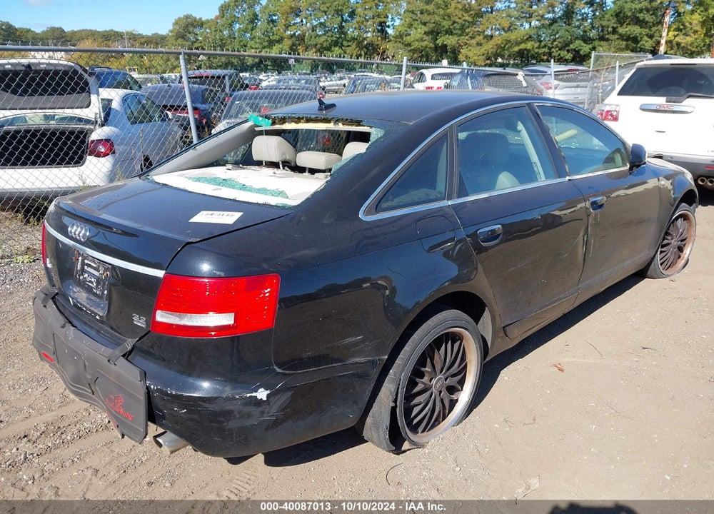 2008 AUDI A6 3.2 VIN: WAUDH74F98N095042