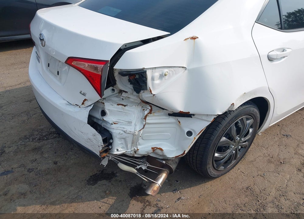 2019 TOYOTA COROLLA LE VIN: 2T1BURHE7KC145935