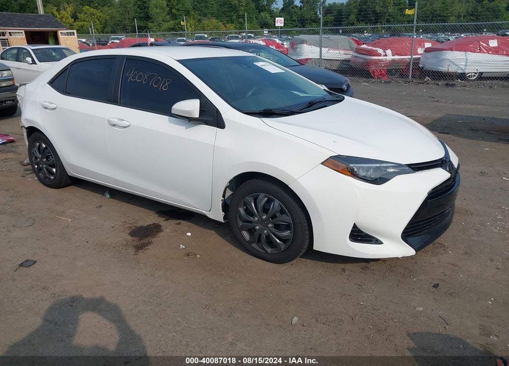 2019 TOYOTA COROLLA LE VIN: 2T1BURHE7KC145935