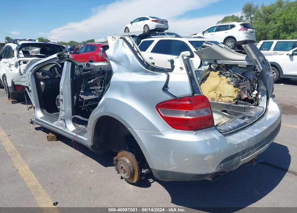 2007 MERCEDES-BENZ ML 350 4MATIC VIN: 4JGBB86E57A199065