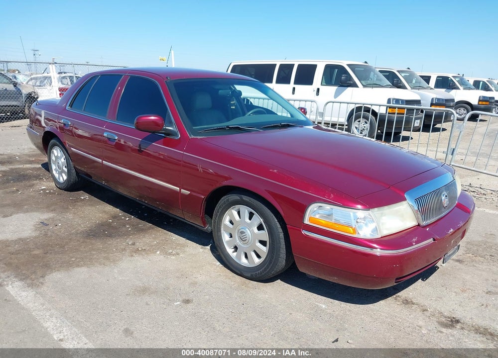 2005 MERCURY GRAND MARQUIS VIN: 2MEFM75W85X633177