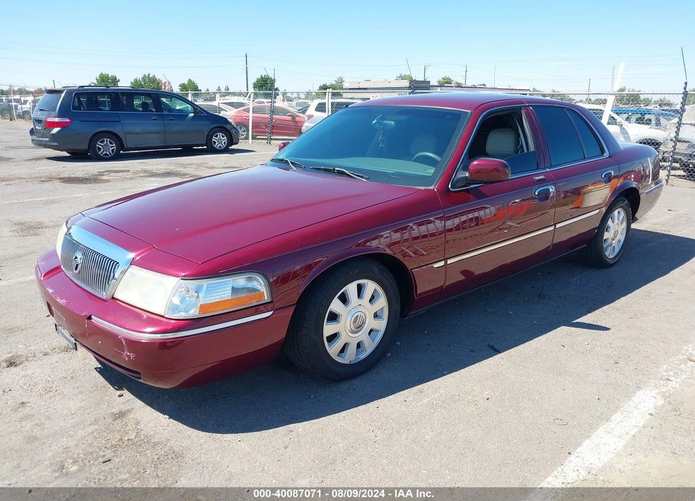 2005 MERCURY GRAND MARQUIS VIN: 2MEFM75W85X633177