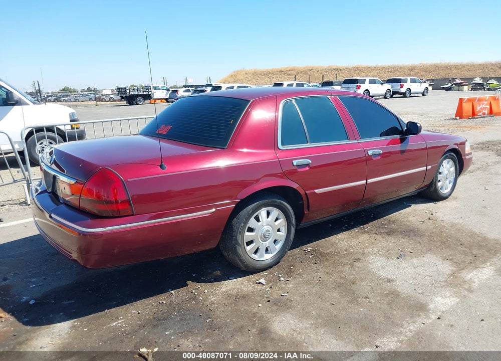 2005 MERCURY GRAND MARQUIS VIN: 2MEFM75W85X633177