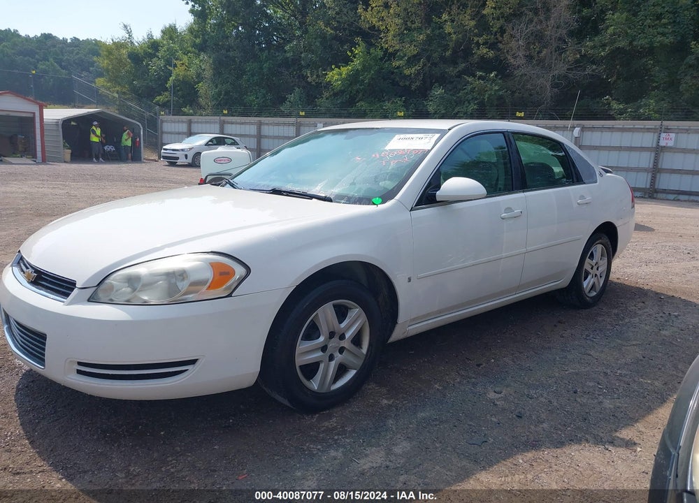 2008 CHEVROLET IMPALA LS VIN: 2G1WB58K889105757