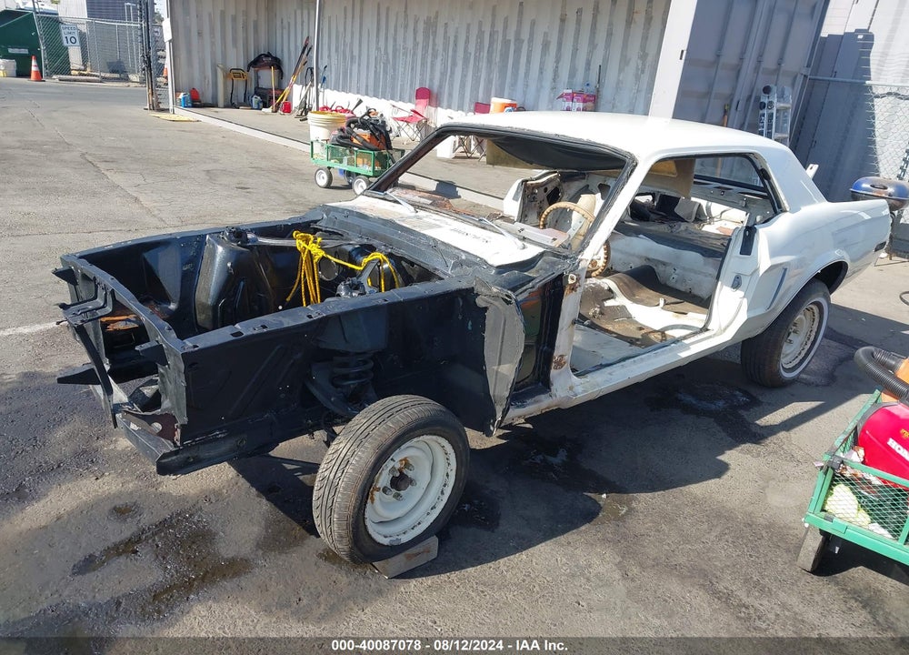 1968 FORD MUSTANG VIN: 8T01J226102