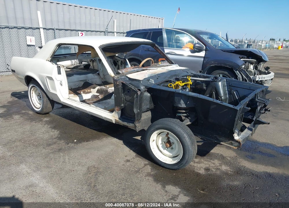 1968 FORD MUSTANG VIN: 8T01J226102