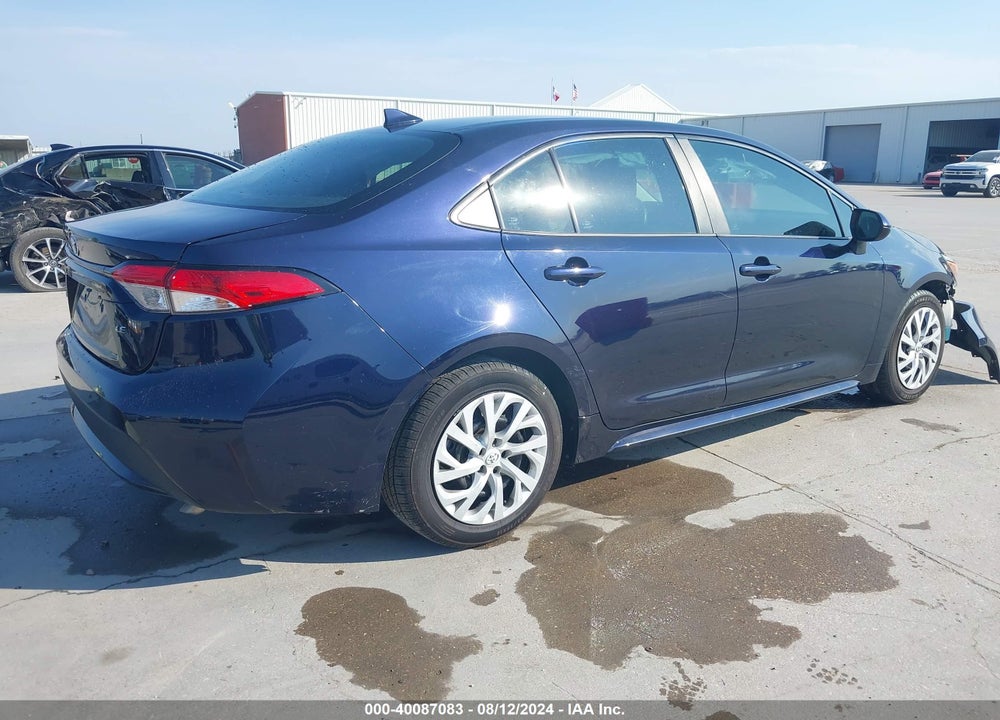 2022 TOYOTA COROLLA LE VIN: 5YFEPMAE9NP282879