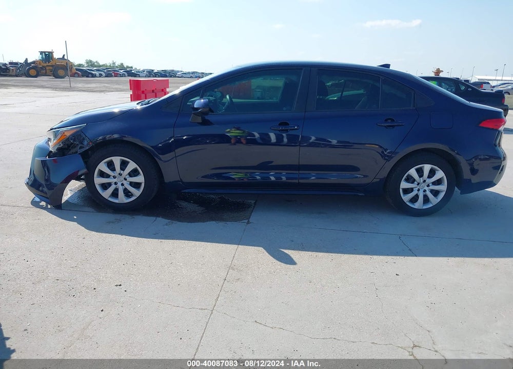 2022 TOYOTA COROLLA LE VIN: 5YFEPMAE9NP282879