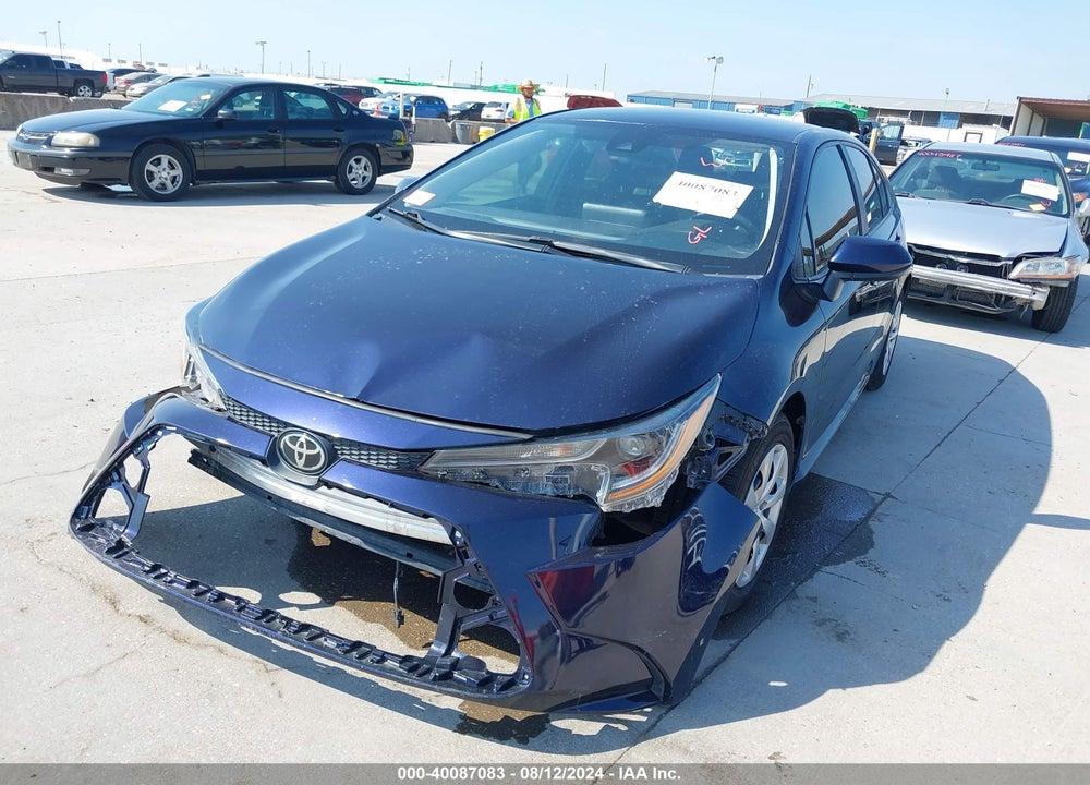 2022 TOYOTA COROLLA LE VIN: 5YFEPMAE9NP282879