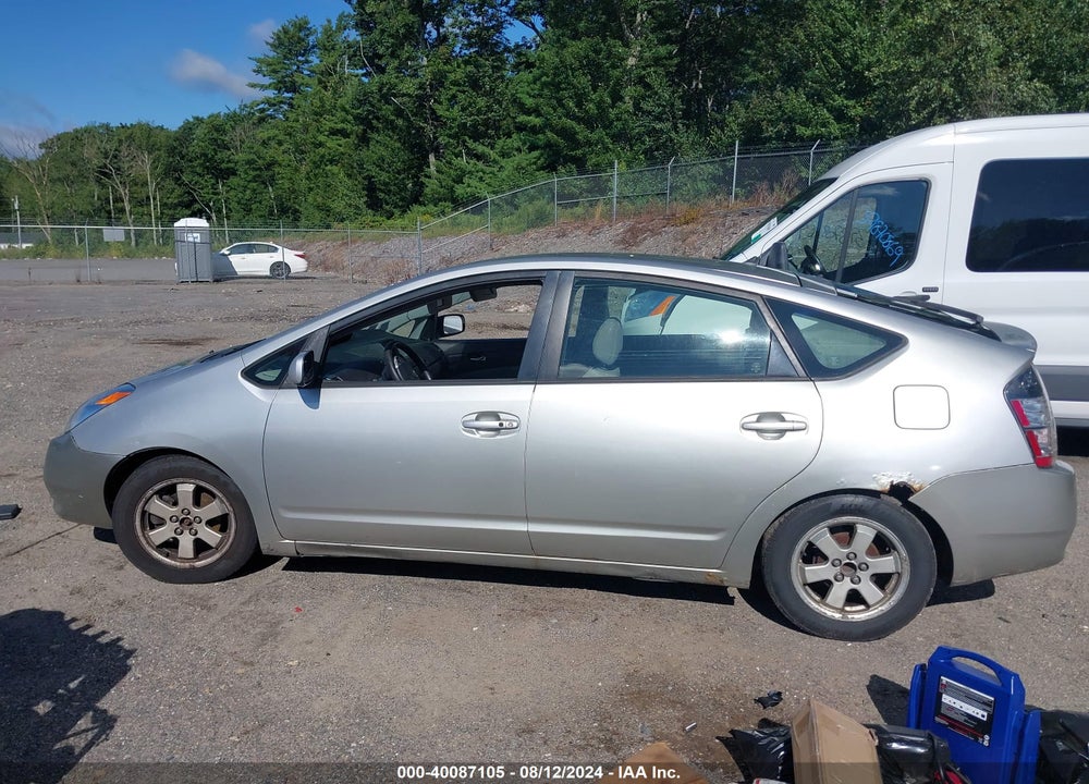 2004 TOYOTA PRIUS VIN: JTDKB20U740059487