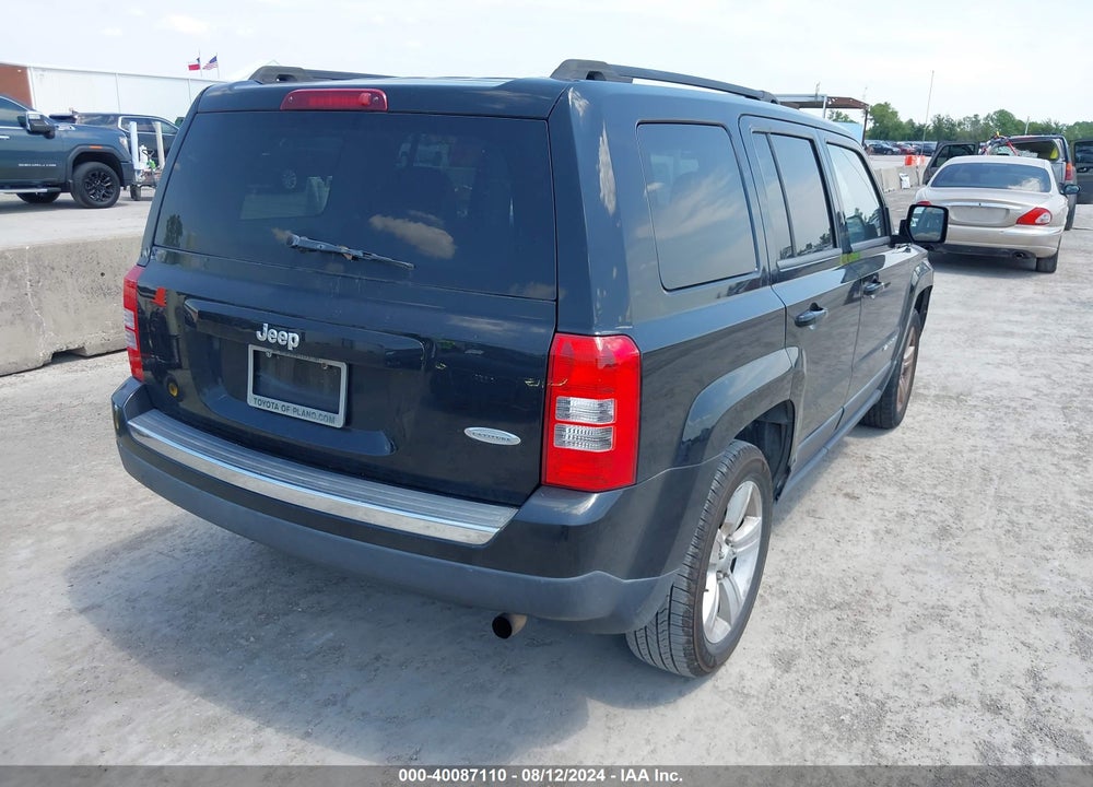 2014 JEEP PATRIOT LATITUDE VIN: 1C4NJPFA7ED883106