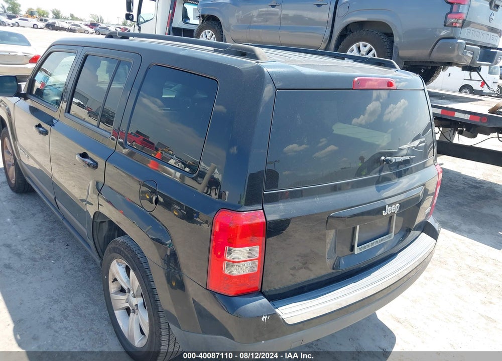 2014 JEEP PATRIOT LATITUDE VIN: 1C4NJPFA7ED883106
