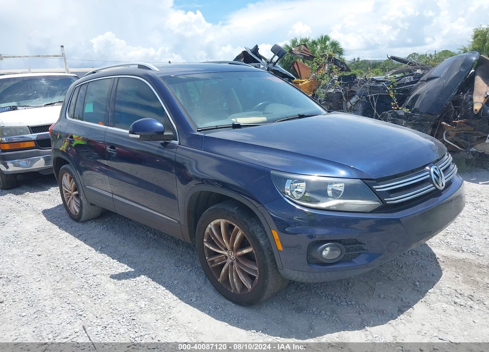 2012 VOLKSWAGEN TIGUAN SE VIN: WVGAV7AX4CW530222